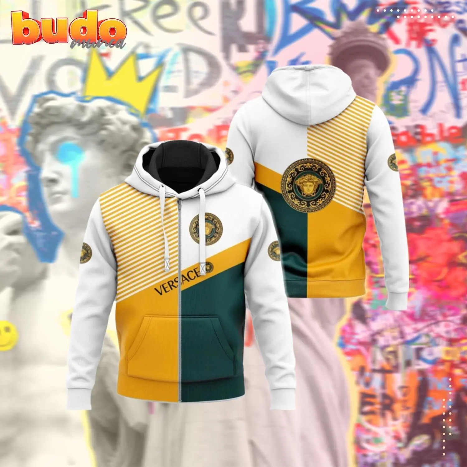 Gianni versace hoodie luxury clothing clothes outfit for men - hot new